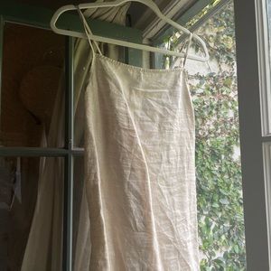 French Linen Slip Dress